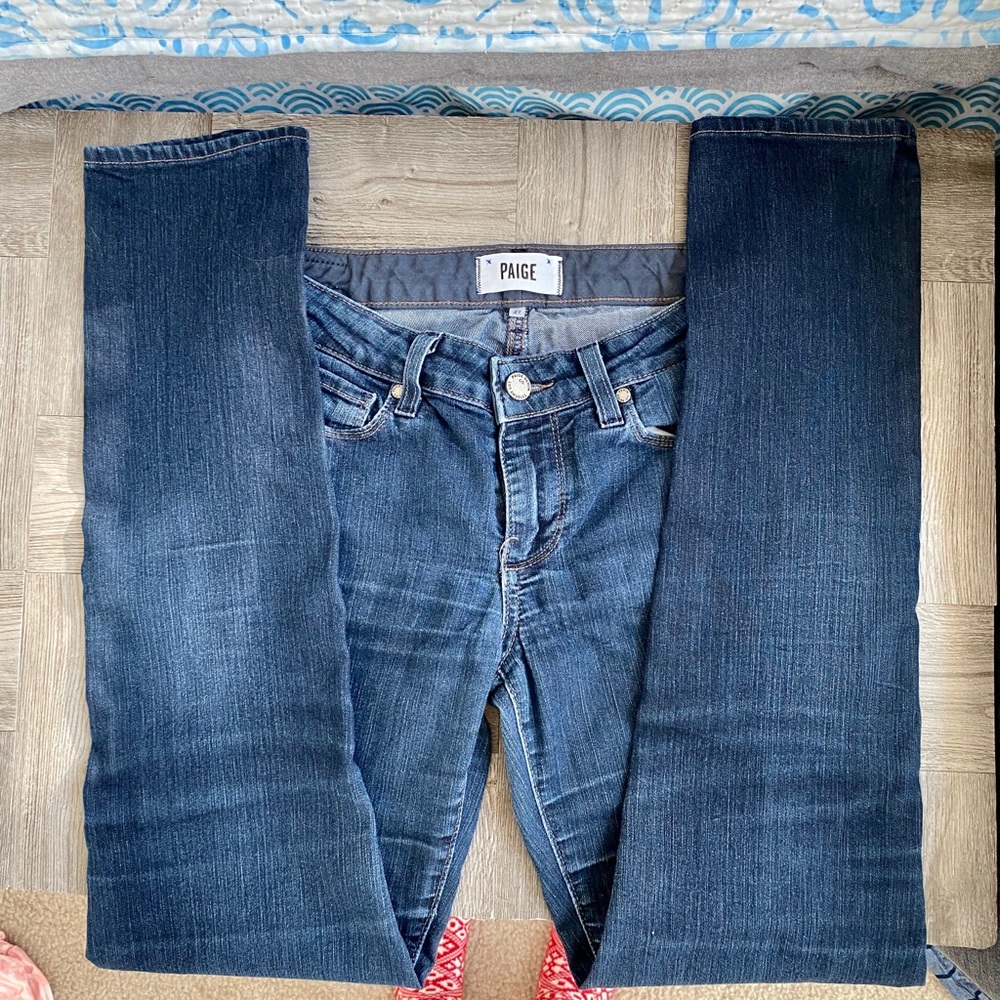 Paige Skyline Skinny Jeans / Size 27